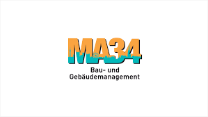 Logo MA 34, Auftraggeber der M.B.E. Haustechnik GmbH